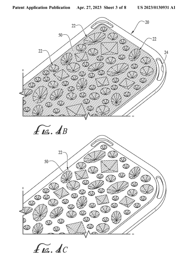 Interesting Patents Smartphone Case Creates Illusion of Embedded Gems and Crystals 2