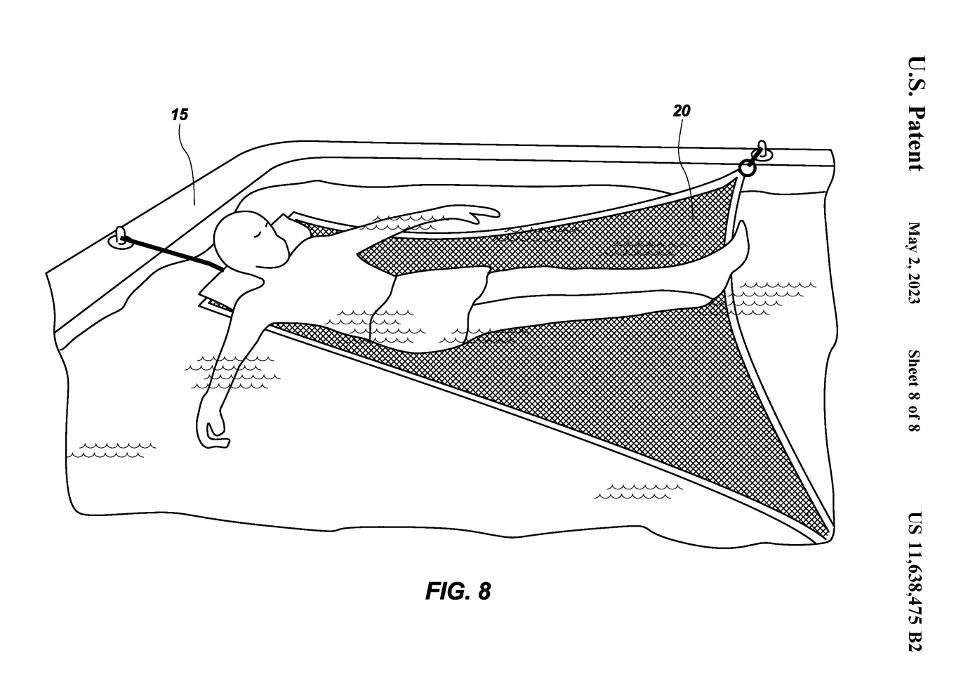 Interesting Patents Bullfrog Pool and Spa Water Hammock 