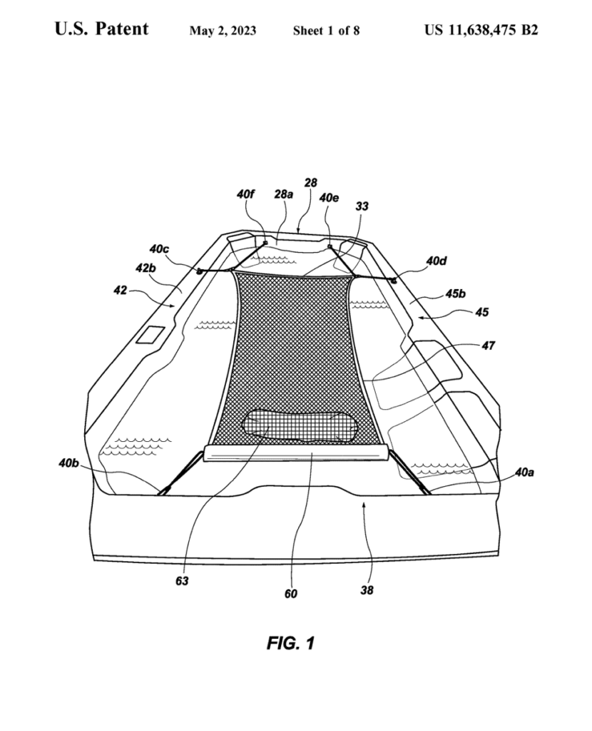 Interesting Patents Bullfrog Pool and Spa Water Hammock 