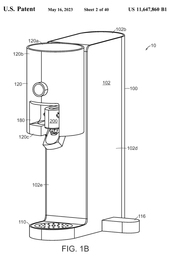 Interesting Patents SharkNinja FLAVORED BEVERAGE CARBONATION SYSTEM