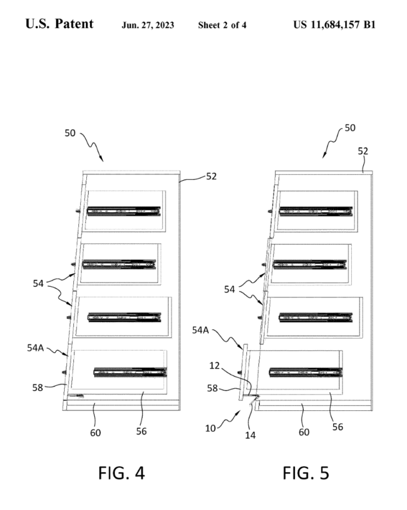 Interesting Patents Furniture With Anti-tipping Support Hinge